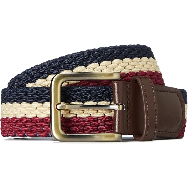 P　ジョーカーブランドバックル CROCKETT&JONES クロケット&ジョーンズ カーフ レザーベルト